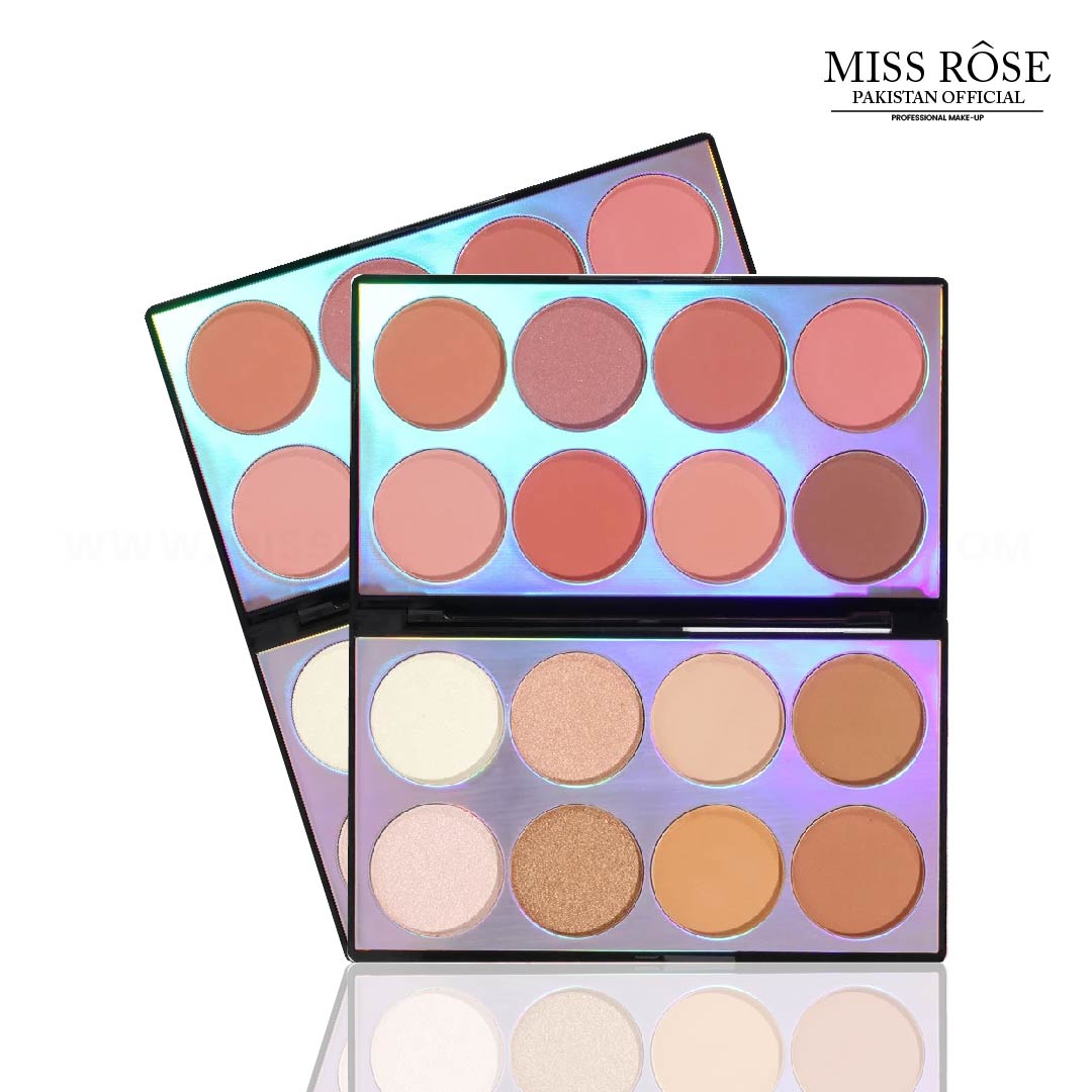Miss Rose 3 in 1 Starlight Palette