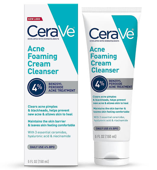 CeraVe Acne Foaming Cream Cleanser (150 ml)
