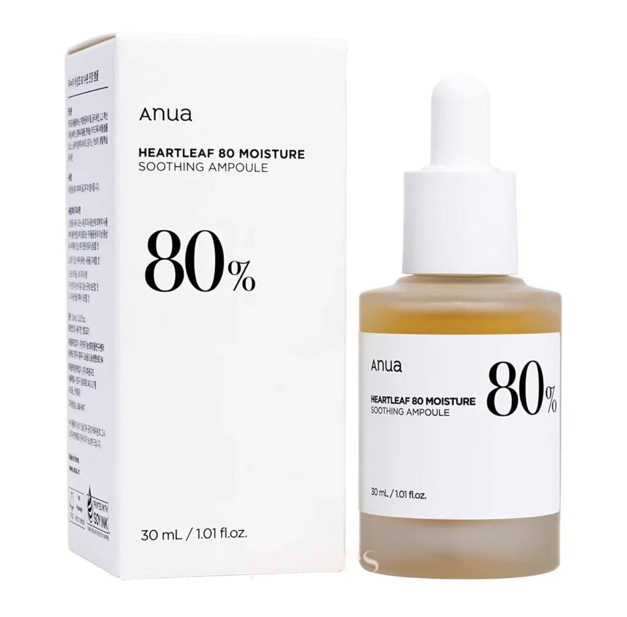 Anua Heartleaf 80% Moisture Soothing Ampoule (30 ml)
