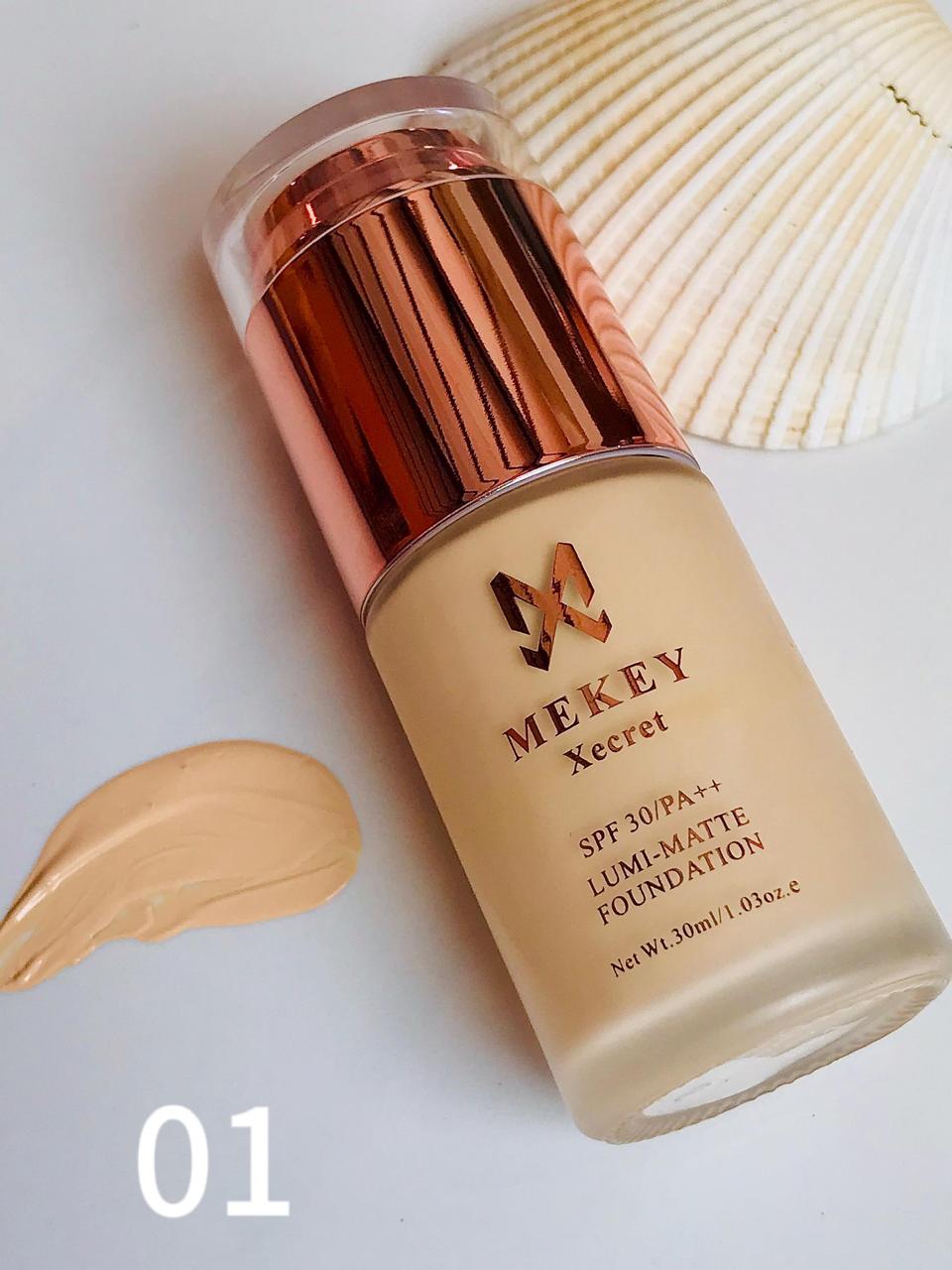 Mekey Xecret Lumi Matte Foundation