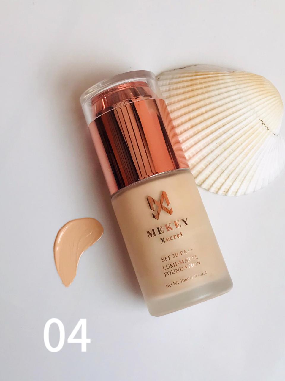 Mekey Xecret Lumi Matte Foundation