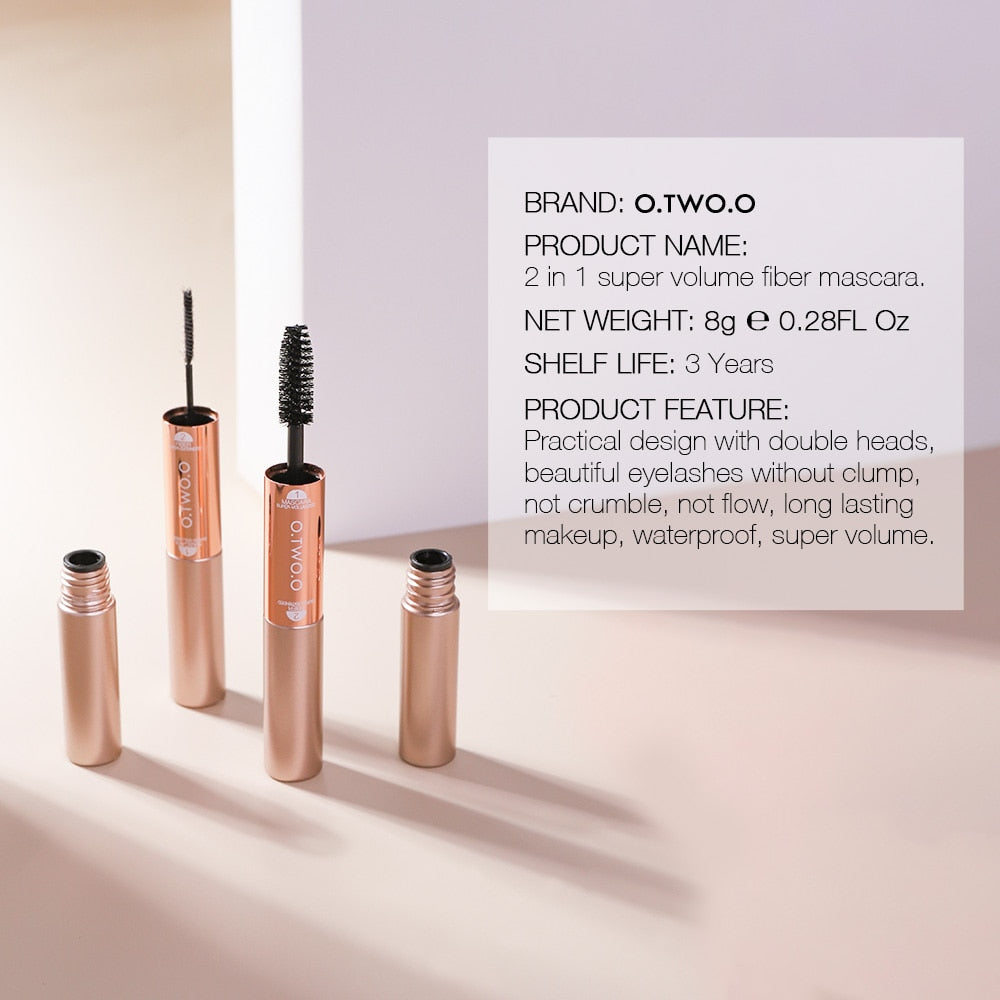 O.TWO.O 2 IN 1 MIRACLE MASCARA